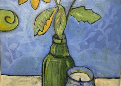 Växter, vyer och vardag  Akvarell- och akrylmåleri