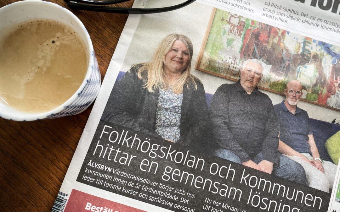 Folkhögskolan och kommunen hittar gemensam lösning