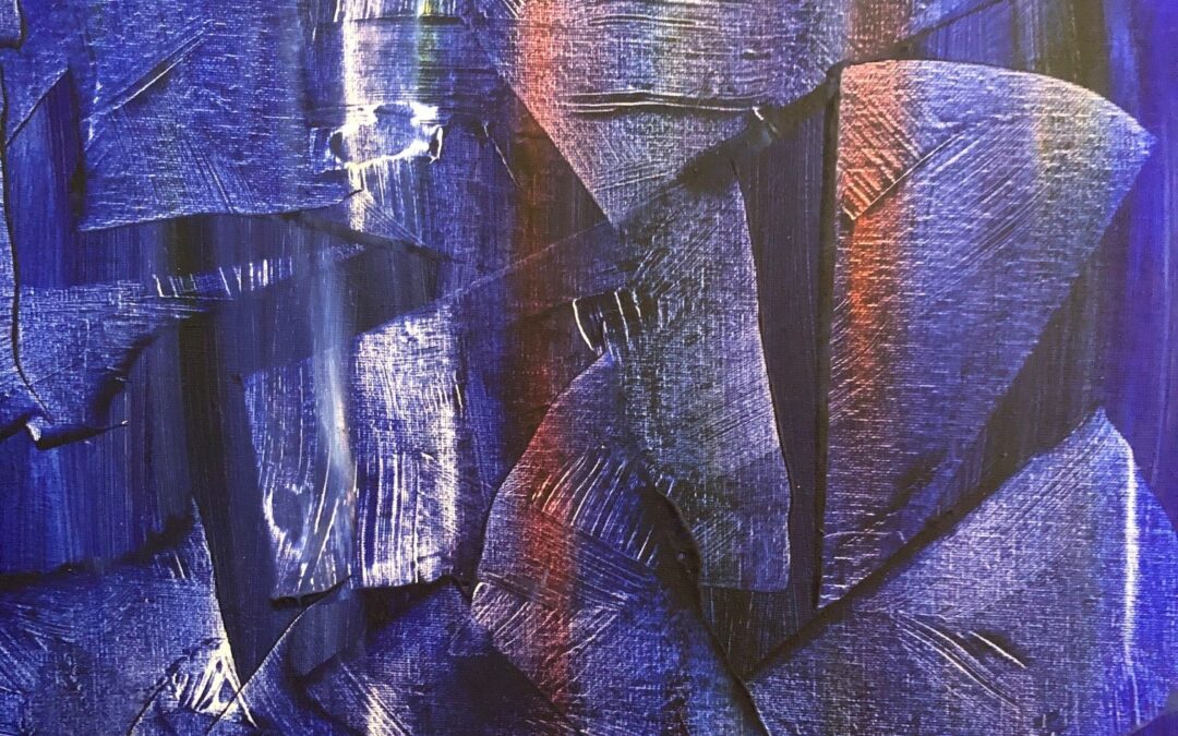 Tavlor och glaskonst i ny utställning i Galleri K