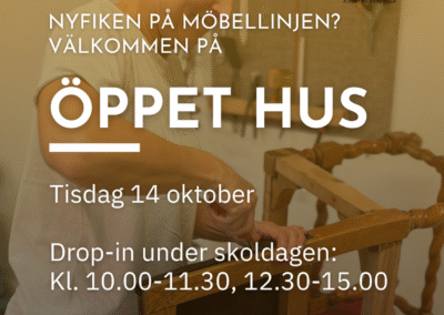 Öppet hus på Möbellinjen